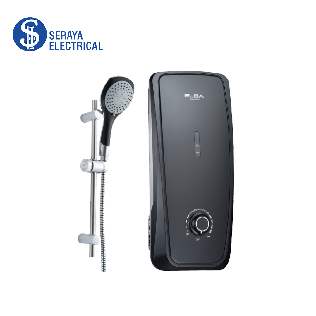 Elba Attivo Instant Water Heater with Pump EWHG3663AC(MB)